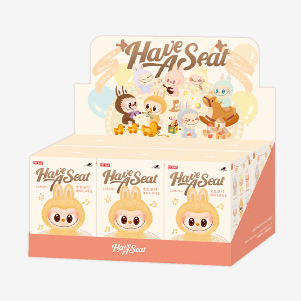 Whole Box THE MONSTERS - Have a Seat Vinyl Plush Blind Box (1 group)