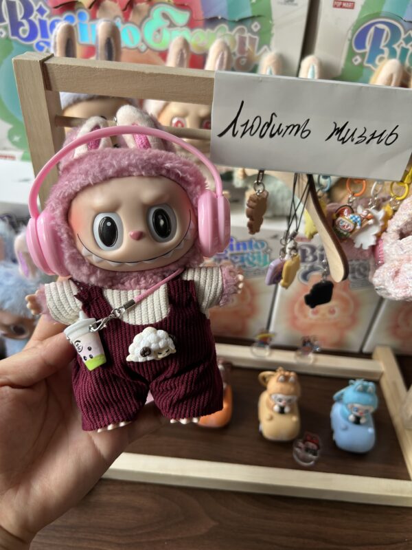 labubu clothing set hongsebeidaiku - Image 3